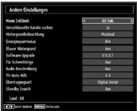 CONTINENTAL EDISON 81HD905V - Andere Einstellungen konfi gurieren - 1