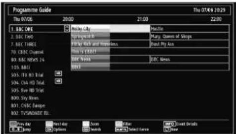 CONTINENTAL EDISON 81HD905V - Viewing Electronic Programme Guide (EPG) - 3
