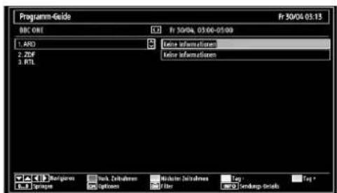 CONTINENTAL EDISON 81HD905V - Elektronischer Programmführer (EPG) - 2