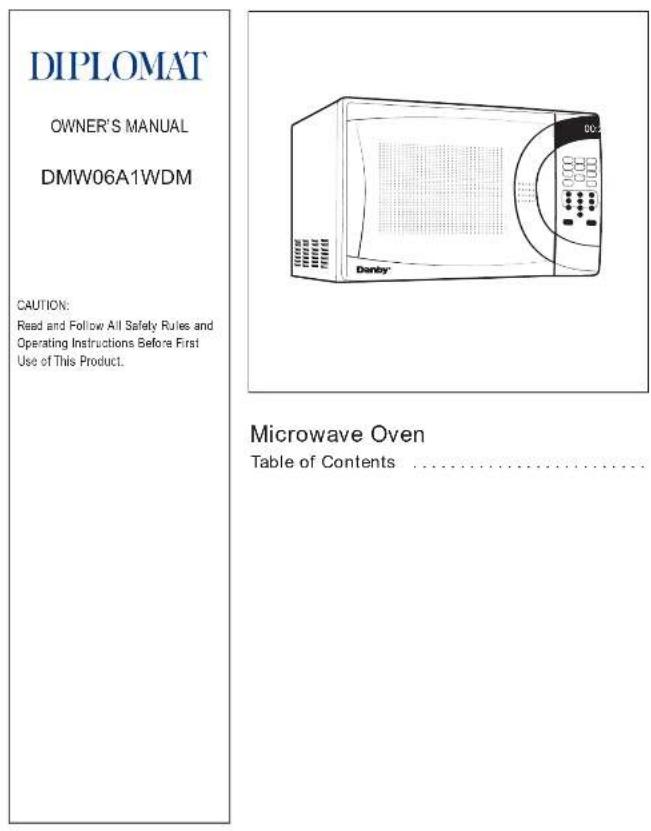 Diplomat DMW06A1WDM - 1