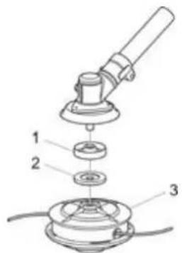 Francepower KDC 47 - Tête fil Nylon - 1
