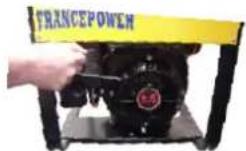 Francepower FP 160 B - Mise en marche manuelle - 1