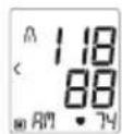 BEURER BM 51 easyClip - Saving, displaying and deleting measured values - 2
