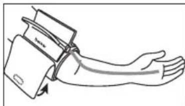 BEURER BM 51 easyClip - Positionner le brassard - 4