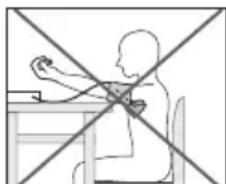 BEURER BM 51 easyClip - Adopter une posture adequate pour la mesure - 2