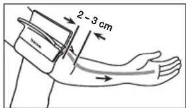 BEURER BM 51 easyClip - Attaching the cuff - 2