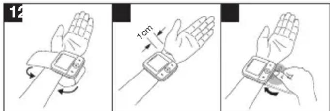 BEURER BC 54 - Colocar el brazalete - 1