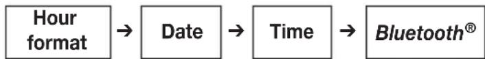 BEURER BC 54 - Making settings - 1