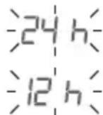 BEURER BC 54 - Hour format - 1