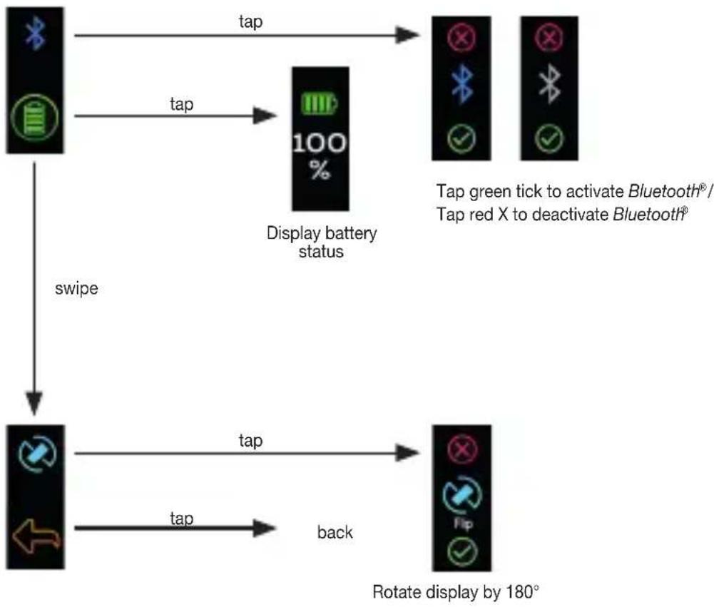 BEURER AS 99 - Settings menu - 1