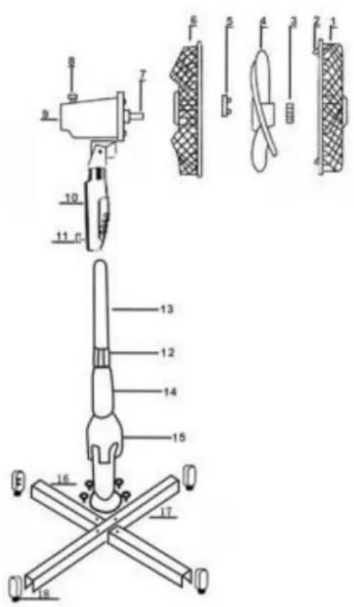 Cresta CFS610 - KOMPONENTEN - 1