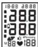 Cresta BPM220 - WISSEL MEETEENHEID mmHg/kPa DISPLAY - 1