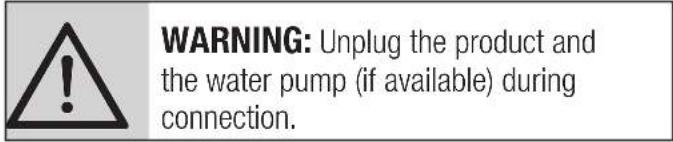 BEKO GNO163040X - Water connection (Optional) - 1