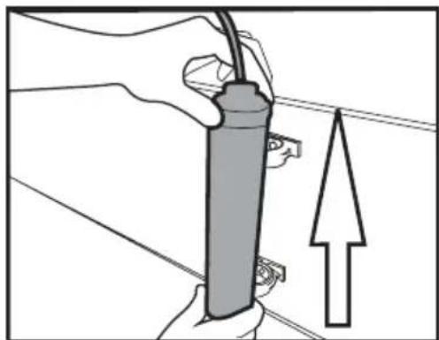 BEKO GNO163040X - 3.9.1.Fixing external filter on the wall (Optional) - 5