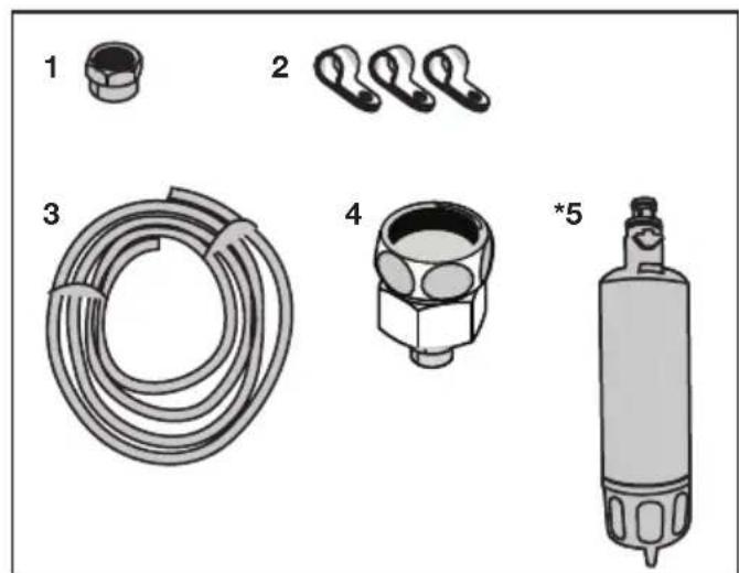 BEKO GNO163040X - Water connection (Optional) - 2