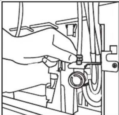 BEKO GN162431ZX - ţύνδεση του εύκαμπιοι Σωλήνα Σερού στο προίόν - 3
