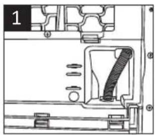 BEKO DS 7432 RXW - Raccord du tuyau de vidange de l'eau - 1