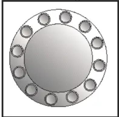 BEKO DN142100 - Bouton de réglage du thermostat du compartment de congélation - 1