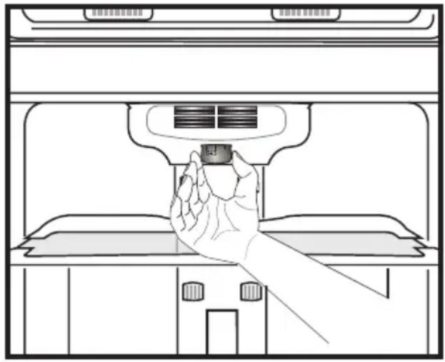 BEKO DN142100 - Bouton de réglage du thermostat du compartment réfrigérateur - 1