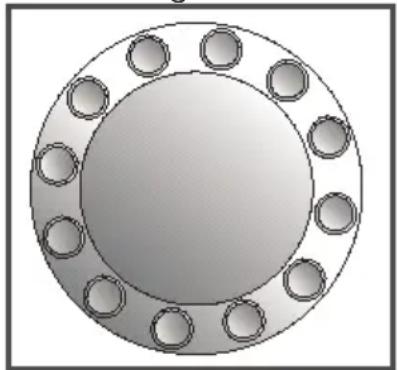 BEKO DN142100 - Freezer compartment temperature setting button - 1