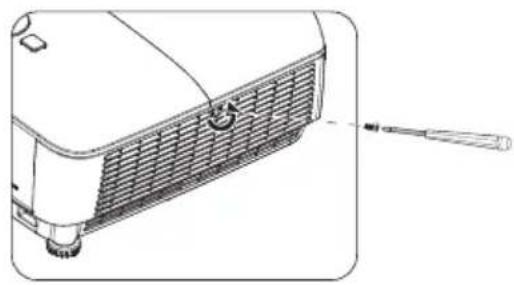 BENQ MS521H - Remplacement de la lampe (POUR PERSONNEL DE SERVICE SEULEMENT) - 11