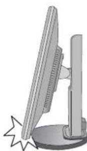 BENQ GL950 - Ajuster la hauteur du moniteur - 4