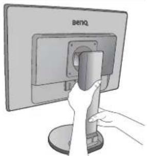 BENQ GL950 - Comment séparer la base - 2