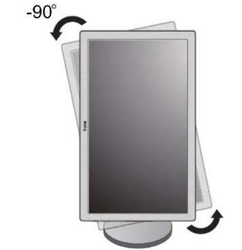 BENQ GL950 - Comment fixer la base du moniteur - 7