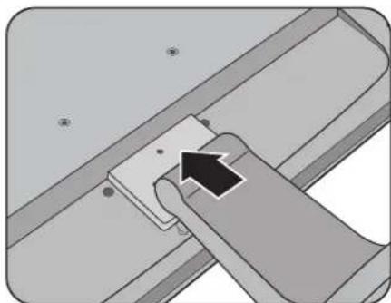 BENQ GL950 - Fixez la base du moniteur. - 4