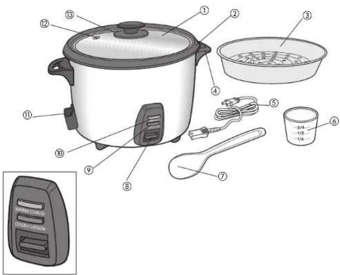 BLACK & DECKER RC866C - CORDON ÉLECTRIQUE - 1