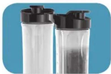 BLACK & DECKER PB1002 - USING YOUR BLACK+DECKER FUSIONBLADE PERSONAL BLENDING SYSTEM - 4