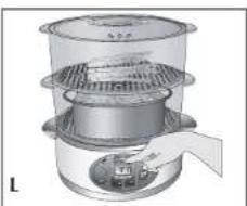 BLACK & DECKER HS1300 - Utilisation des paniers de cuisson (G) - 3