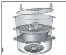 BLACK & DECKER HS1300 - USING RICE BOWL (H) - 1