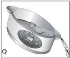 BLACK & DECKER HS1300 - Depósito de agua - 1