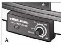 BLACK & DECKER G48TD - FAIRE des gaufres - 1