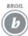 BLACK & DECKER FC150R - LOW BROIL SELECTION: - 6