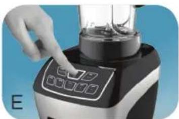 BLACK & DECKER BL6010KT - USING YOUR BLENDER - 5