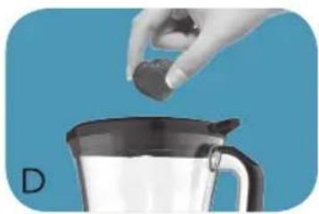 BLACK & DECKER BL6010KT - USING YOUR BLENDER - 4