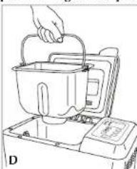 BLACK & DECKER B2500C - Important: Add ingredients to bread pan in the order listed in the recipe. - 3