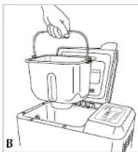 BLACK & DECKER B2500C - PREPARATION DE LA PATE ET CUISSON DU PAIN ET BATTER BREADS - 1