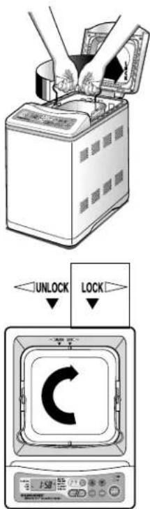 BLACK & DECKER B1650 - For all SETTINGS (including Dough/ Pasta) follow these instructions: - 7