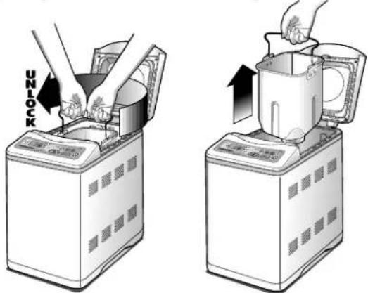 BLACK & DECKER B1650 - For all SETTINGS (including Dough/ Pasta) follow these instructions: - 1