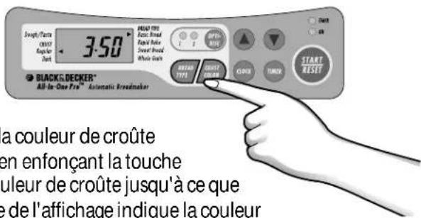 BLACK & DECKER B1650 - Utilisation du robot-boulanger - 3
