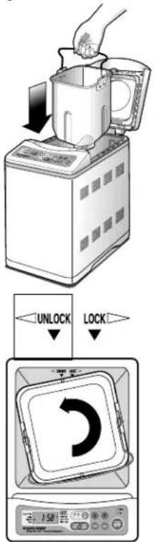 BLACK & DECKER B1650 - For all SETTINGS (including Dough/ Pasta) follow these instructions: - 6
