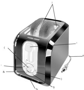 BLACK & DECKER TR1200SSC - Pour ranger le cordon : - 1