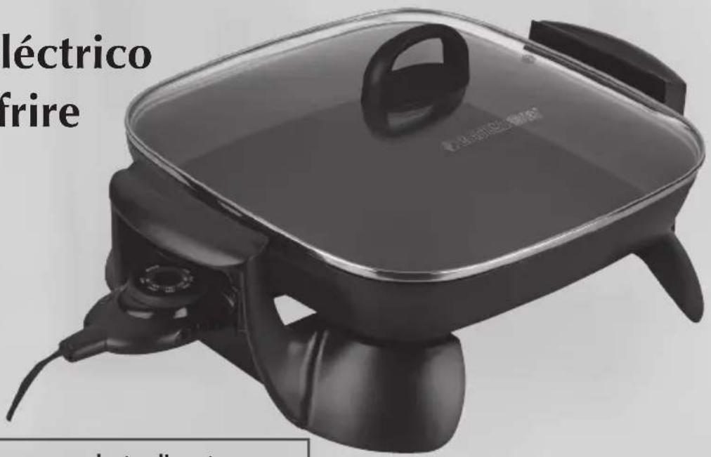 BLACK & DECKER SK200C - Multi-Cuisine TM Skillet Sartén électrique Poèle à frire - 1