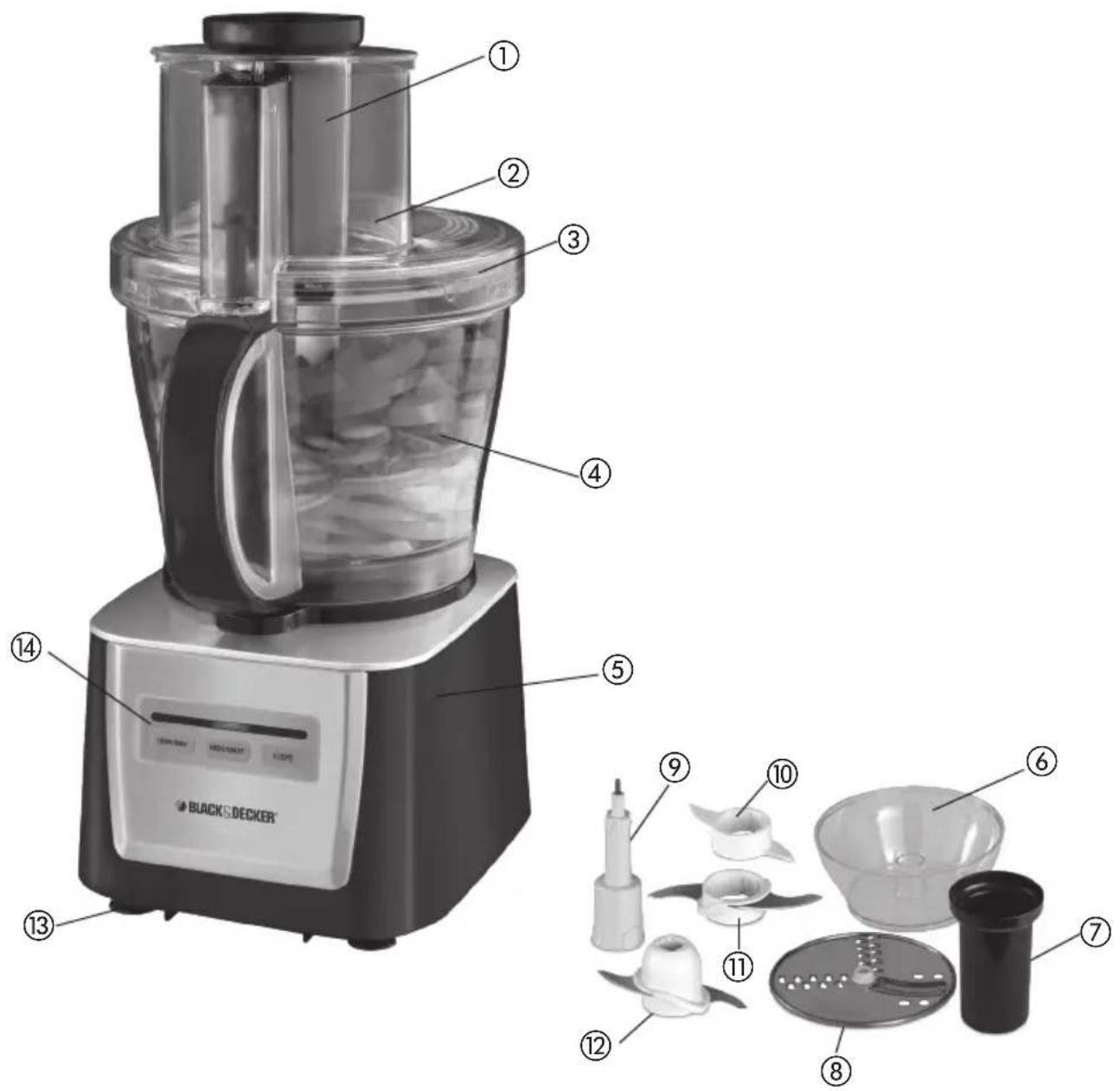 BLACK & DECKER FP5050SC - CORDON - 1