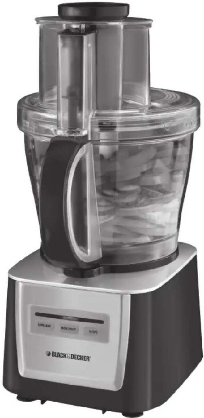 BLACK & DECKER FP5050SC - Robot cuilinaire de 3 litres - 1