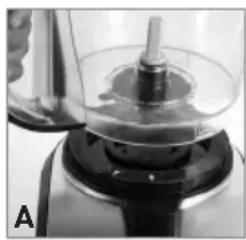 BLACK & DECKER FP5050SC - VERROUILLAGE DU BOL - 1