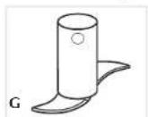 BLACK & DECKER FP1550SDC - DOUGH BLADE (G) - 1